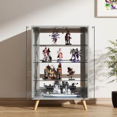 ガラスキャビネット ディスプレイラック ガラスケース ワイン