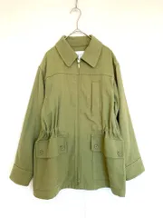 BEUTY＆YOUTH UNITED ARROWS ビューティーユース ユナイテッドアローズ コットンツイル ドローストリングジップ ブルゾン ジャケット sizeS/カーキ ◇■レディースのサムネイル