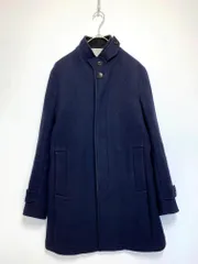 NOLLEY’S ノーリーズ 70604658001 ウール スタンドカラー コート sizeS/紺 ◆■レディースのサムネイル