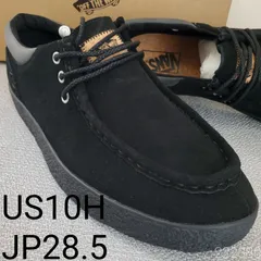 VANSバンズ■新品未使用 2025年 日本企画 廃版 FORAGER フォージャー V3780 黒 本革 オールスエード US10H JP28.5 モカシン ワラビー ローファー スリッポン デッキシューズ ローカット 定価12100のサムネイル