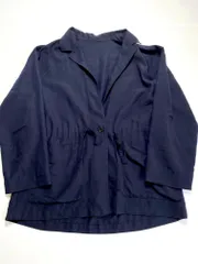 BEAUTY & YOUTH ビューティ&ユース ユナイテッドアローズ 1611-260-2007 定価14300円 ドローストリングシャツ ジャケット 紺  ◇■レディースのサムネイル
