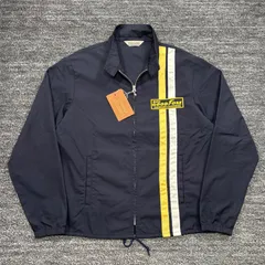 美品 Standard California Racing Jacket Navy XL スタンダードカリフォルニア レーシングジャケット ネイビーのサムネイル