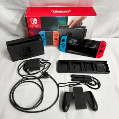 1218◇ゲーム機 SWITCH 本体 任天堂 本体スタンド付き グレー 動作確認済みのサムネイル