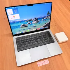 【動作確認済】 MacBook pro 14インチ 2021 Apple M1 MAX 64GB 1TB 動画編集可能 カメラ内蔵 ノートPC SSD搭載 macOSインストール済 【4390】のサムネイル