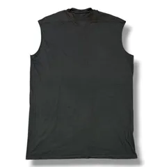国内正規 Rick Owens 19SS TARP T タープノースリーブTシャツ カットソー リックオウエンス RR19S2102-RN ブラック XS （20477M）のサムネイル