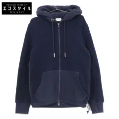 MONCLER　モンクレール　C20918413800 MAGLIA CARDIGAN ニット/ナイロン切替 中綿入り フーディジャケット　Sのサムネイル