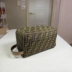 2607-115｜フェンディ ズッカ セカンドバッグ ブラック - メルカリ