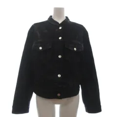ザラ ZARA デニムジャケット Gジャン 長袖 黒 ブラック S ■OOMのサムネイル