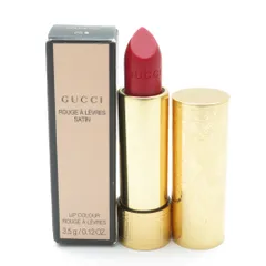 未使用 GUCCI グッチ ルージュ ア レーヴル サタン リップカラー 25 ゴールディレッド BK1611K1のサムネイル
