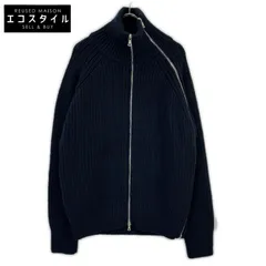 DRIES VAN NOTEN　ドリスヴァンノッテン　252-021217-2707-900 25-26AW ネイビー MONTY BIS ドライバーズニット　Mのサムネイル