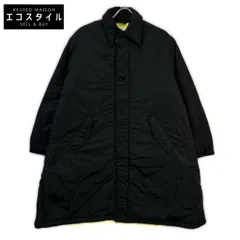 MM6　エムエムシックス　M60168 MM089 22年 ブラック バックナンバー 6 パテッドナイロンコート　14のサムネイル