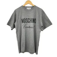 MOSCHINO(モスキーノ) 半袖Tシャツ メンズ美品  - グレー×黒 クルーネックのサムネイル
