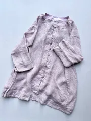 nest Robe ネストローブ 先染めリネンパナマブラウスのサムネイル