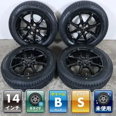 軽自動車に 4本 SEIN EK 14インチ スタッドレス 未使用 ブリヂストン ブリザック VRX3 2024年 155/65R14 N-BOX スペーシア タント ムーヴのサムネイル