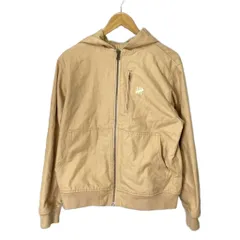 アンディフィーテッド UNDEFEATED ワークウェアジャケット フーディ ブルゾン ダック地 S ブラウンのサムネイル