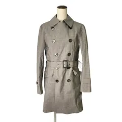マッキントッシュ MACKINTOSH ゴム引きトレンチコート ライナー付き ミドル丈 36 グレー ■GY06のサムネイル