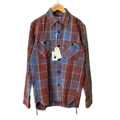 KAPITAL KOUNTRY BORO ヴィンテージ加工 ラガーシャツ - メルカリ