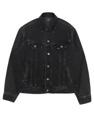 1980s USA Lee 220-5019 ブラック デニム ジャケット リー ヴィンテージ アメリカ製のサムネイル