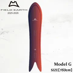 フィールドアース  ジー 25-26 FIELD EARTH G RED CRUISER LINE スノーボード パウダー フリーライド 日本正規品のサムネイル