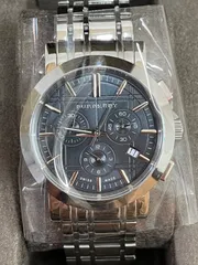 ■BURBERRY バーバリー クロノグラフ クォーツ時計 メンズ 電池切れ A26-2569のサムネイル
