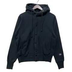 【中古品】 CHAMPION チャンピオン USA製 赤単色タグ復刻 REVERSE WEAVE SNAP HOODED SWEAT SHIRT リバースウィーブ スナップ フーデッド スウェット シャツ パーカー 【148-260728-kh-01-izu】のサムネイル