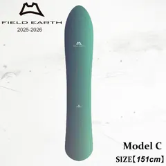 フィールドアース シー 25-26 FIELD EARTH C GREEN CRUISER LINE スノーボード パウダー フリーライド 日本正規品のサムネイル