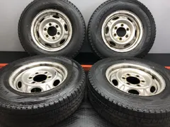 【DL SV01 195/80R15 107/105L LT】スタッドレス【日産 キャラバン 純正ホイール 15インチ 5.5J6HPCD139.7+45】21～23年 バリ溝　(STZ386)のサムネイル
