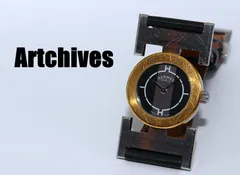 『VRW-2054』☆時計☆HERMES (エルメス)☆PA1.220☆パプリカ☆BK文字盤 レディース クォーツ 稼働品☆のサムネイル