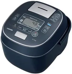 4H97 【お値引き中】東芝 真空圧力IHジャー炊飯器 RC-10VSN-L インディゴブルーのサムネイル