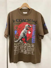 ◆未使用品　COACH コーチ　GRAPHIC RELAXED T-SHIRT ダイナソープリント　リラックスドTシャツ　(RE0271)◆のサムネイル