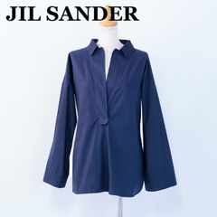 レディース イタリア製 JIL SANDER ボトム フリル ブラウス / ジルサンダー