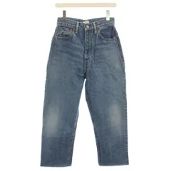シオタ CIOTA インディゴスビンコットン13.5oz ハイウエストデニム ジーンズ 28 水色 ライトブルー NPTL-5HI /HNのサムネイル