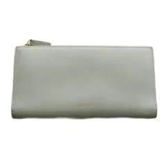 ジルサンダー JIL SANDER 長財布 二つ折り 小銭入れ レザー ライトグリーン /ANのサムネイル