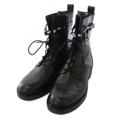 アッシュ ASH FLOYD スタッズベルトブーツ ショートブーツ レザー 37 黒 ブラック /TKのサムネイル