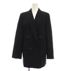 ダックス DAKS ダブル テーラードジャケット 背抜き アウター ヴィンテージ 9AR 紺 ネイビー /YM ■MAのサムネイル