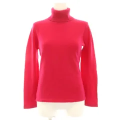 49アベニュー ジュンコシマダ 49AV. junko shimada ニット セーター 38 ピンク 長袖 タートルネック カシミヤ /HN ■MAのサムネイル