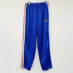 asics　アシックス　トラックパンツ/ジャージパンツ　青　ブルー　XOサイズ　古着のサムネイル