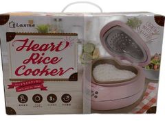 新品未使用 アズマ ハートライスクッカー LRCK-401-PK ハート型炊飯器
