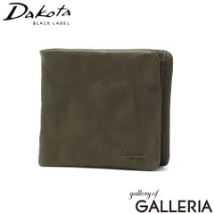 ダコタブラックレーベル 二つ折り財布 メンズ レディース 本革 薄型 Dakota BLACK LABEL 財布 コンパクト 二つ折り ブランド 大人 レザー ウォレット 小銭入れあり 折財布 ワンダラー 0620240 グレーのサムネイル