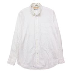 SOUTIENCOL スチアンコル 長袖シャツ THOMAS MASON トーマスメイソン ボタンダウン オックスフォード ホワイト 2【M】 メンズ 【中古】のサムネイル