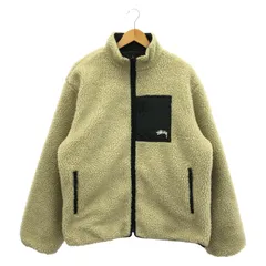 【中古】Stussy 8 BALL SHERPA JACKET XXXL Natural 118498　ステューシー[66]のサムネイル