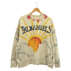【中古】Palm Angels　palm sunrise クルーネックスウェット XL ベージュ[66]のサムネイル