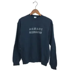 ARMANI EXCHANGE アルマーニエクスチェンジ 長袖スウェット サイズ:M フロントプリント/裏起毛/クルーネック    ネイビー メンズ / 240001176628のサムネイル