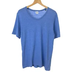 【中古】　BLUE WORK　Tシャツ　半袖　トップス　Vネック　無地　古着　/1580のサムネイル