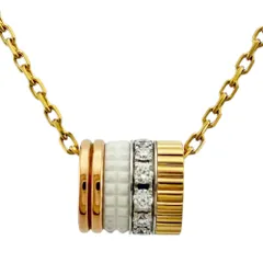 ブシュロン キャトルホワイト ネックレス 18金 K18イエローゴールド ダイヤモンド レディース  Boucheron  中古 ブシュロンのサムネイル