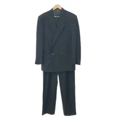 Gianni Versace ジャンニヴェルサーチ ダブルブレストセットアップ サイズ:46 ストライプスーツ    ブラック メンズ / 241021001377のサムネイル