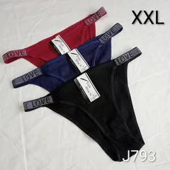 (J793)【3L 3枚】レディース ショーツ パンツ ふんどし フンティ XXLのサムネイル