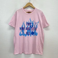 HIDE AND SEEK × SKOLOCT ハイドアンドシーク スコロクト ファイヤーグラフィック 半袖Tシャツ ロゴ プリント L 10136972のサムネイル