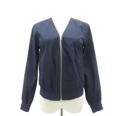 アーバンリサーチ サニーレーベル URBAN RESEARCH Sonny Label ブルゾンジャケット 上着 ミドル丈 38 濃紺 ダークネイビー /HO73 ■GY70のサムネイル