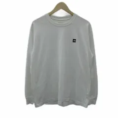 ザノースフェイス THE NORTH FACE Tシャツ カットソー XL 白 ホワイト ロゴプリント 長袖 /SM19 ■GY70のサムネイル